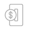 Withdrawal cashier and method illustration