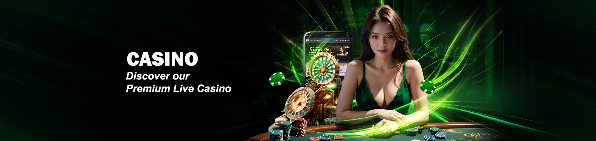 Live and table-game category illustration